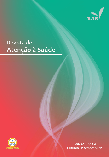 					Visualizar v. 17 n. 62 (2019): Revista de Atenção à Saúde - RAS
				