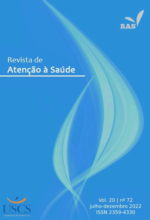 					Visualizar v. 20 n. 72 (2022): Revista de Atenção à Saúde - RAS
				